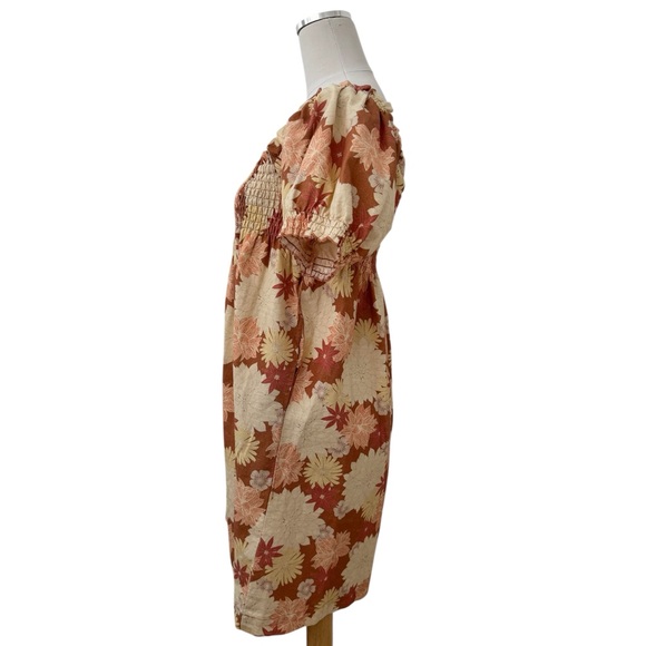 Faherty Ramona Dress in Warm Jicaro Island Print Size Large NWT - Picture 8 of 14